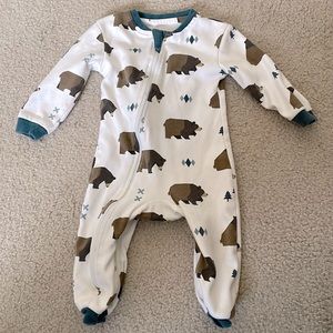 Zippy Jamz Organic Cotton Bear Pajamas 6-9 Months